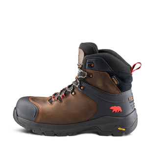 Kodiak Sawback Men's 6" WP Hiker Composite Toe Work Boot 1262DB - Brown
