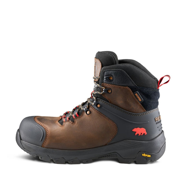 Kodiak Sawback Men's 6" WP Hiker Composite Toe Work Boot 1262DB - Brown