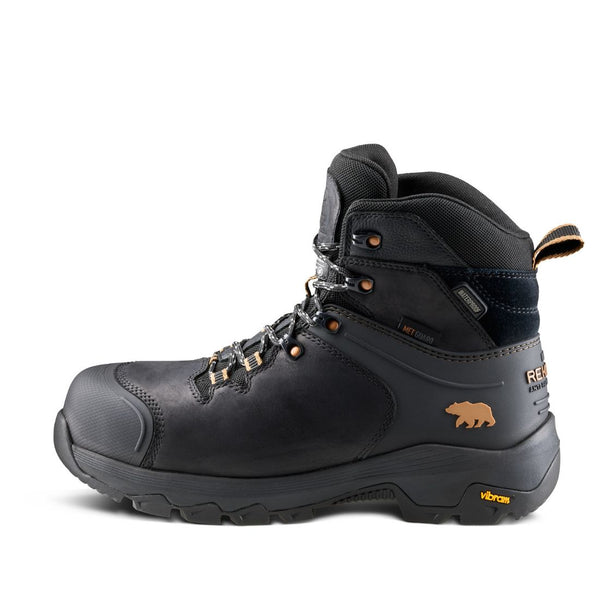 Kodiak Sawback Men's 6" WP Hiker Composite Toe with Internal MET Guard Work Boot 2311BK - Black