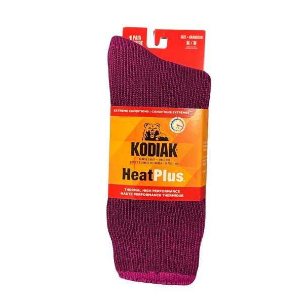 Kodiak Women's Heat Plus Work Socks 1699 - Fuchsia