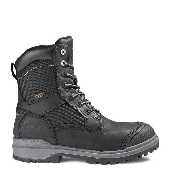 Kodiak Karluk 1100D Men's 8" Composite Toe Work Boot 1282BK - Black