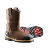 Kodiak Lundbreck Shield Men's Waterproof Pull-On Composite Toe Work Boot 1303DB - Dark Brown
