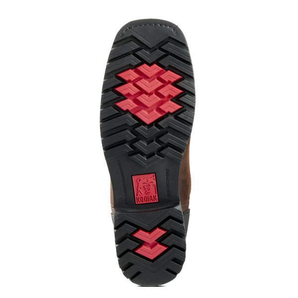Kodiak Lundbreck Shield Men's Waterproof Pull-On Composite Toe Work Boot 1303DB - Dark Brown