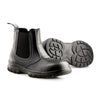 Mellow Walk Women 's 6" Steel Toe Pull On Work Boot 403049BLK