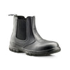 Mellow Walk Women 's 6" Steel Toe Pull On Work Boot 403049BLK