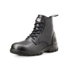 Mellow Walk Women's 6" Steel Toe Work Boot with Side Zipper 404049BLK