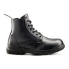 Mellow Walk Women's 6" Steel Toe Work Boot with Side Zipper 404049BLK