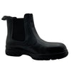 Mellow Walk Women 's 6" Steel Toe Pull On Work Boot 403049BLK
