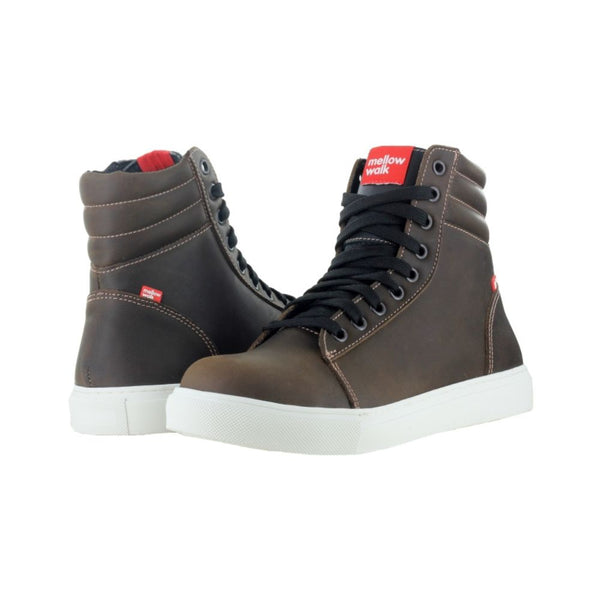 Mellow Walk Jessica Women's SD+ High Top 6" Steel Toe Work Shoe 486074 - Brown