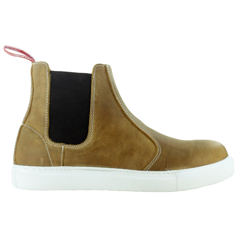 Mellow Walk Jessica Women's SD+ Pull-On 6" Steel Toe Work Shoe 488074 - Wheat