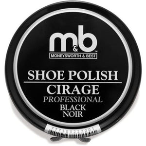 Moneysworth & Best Professional Black Shoe Polish Paste