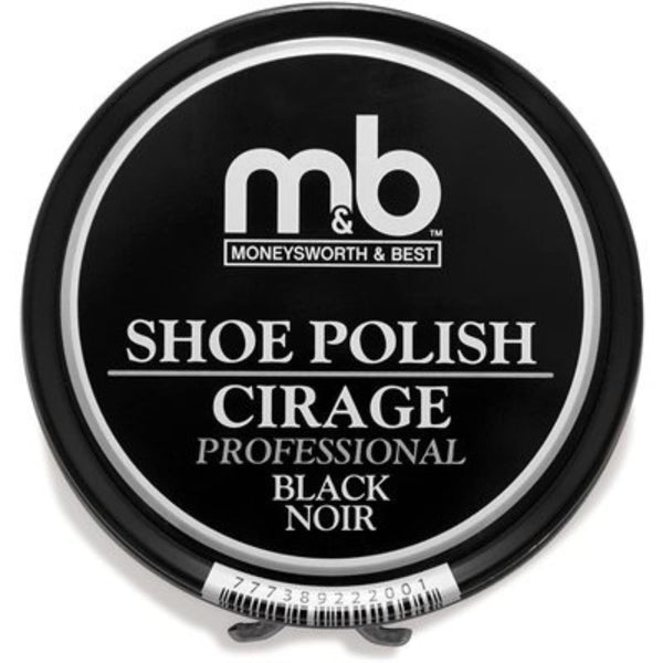 Moneysworth & Best Professional Black Shoe Polish Paste