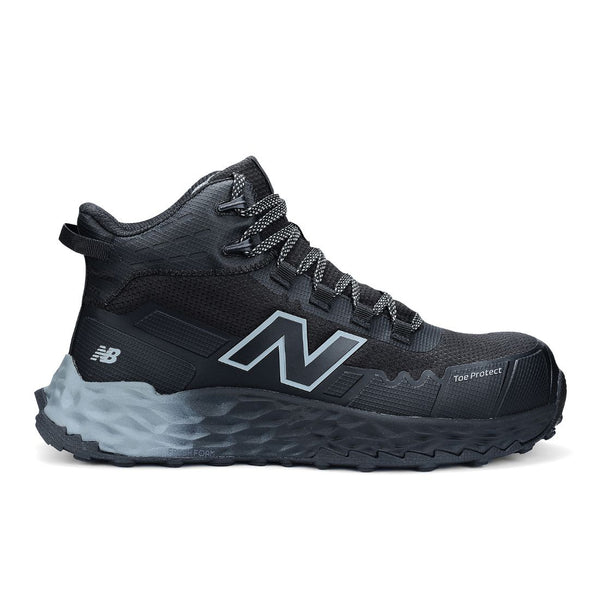 New Balance Fresh Foam Cremorne Men's MID Work Lightweight Composite Toe Safety CSA Shoe MCFCMEHP-B - Black/Grey
