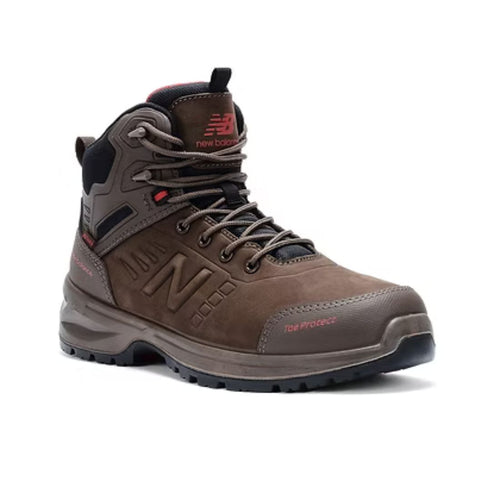 New Balance Calibre Men's 6" Composite Toe Safety CSA Hiker Boot SZ MCCELHP-C - Brown
