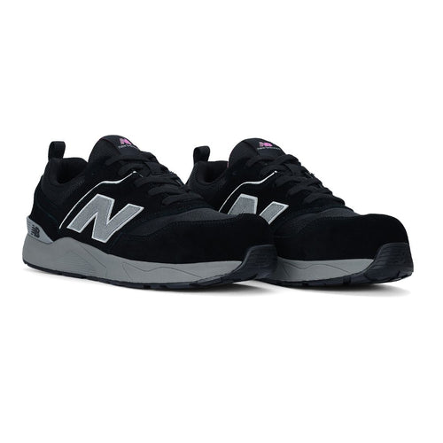 New Balance Elite Lite Women's Work Composite Toe Safety CSA Shoe WCELEHP-B - Black/Rose