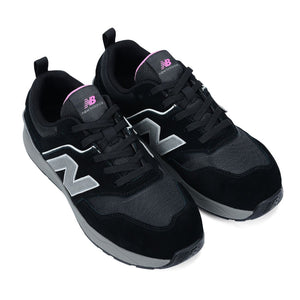New Balance Elite Lite Women's Work Composite Toe Safety CSA Shoe WCELEHP-B - Black/Rose