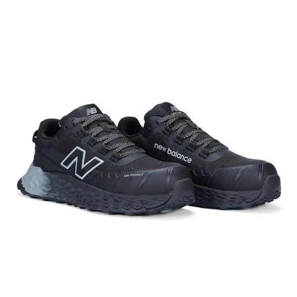 New Balance Fresh Foam Cremorne Men's Lightweight Composite Toe Safety CSA Shoe MCFCEHP-B - Black/Grey