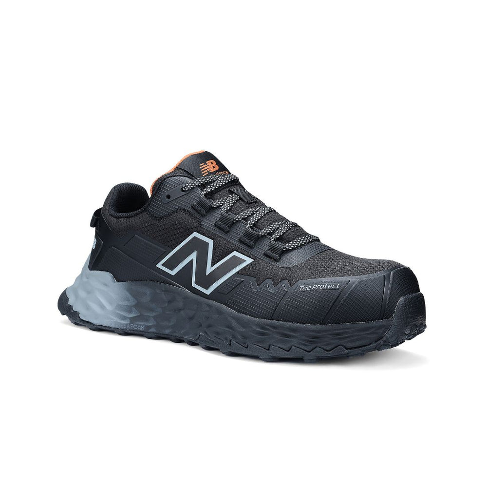 New Balance Fresh Foam Cremorne Women's Lightweight Composite Toe Safety CSA Shoe WCFCEHP-B - Black/Grey
