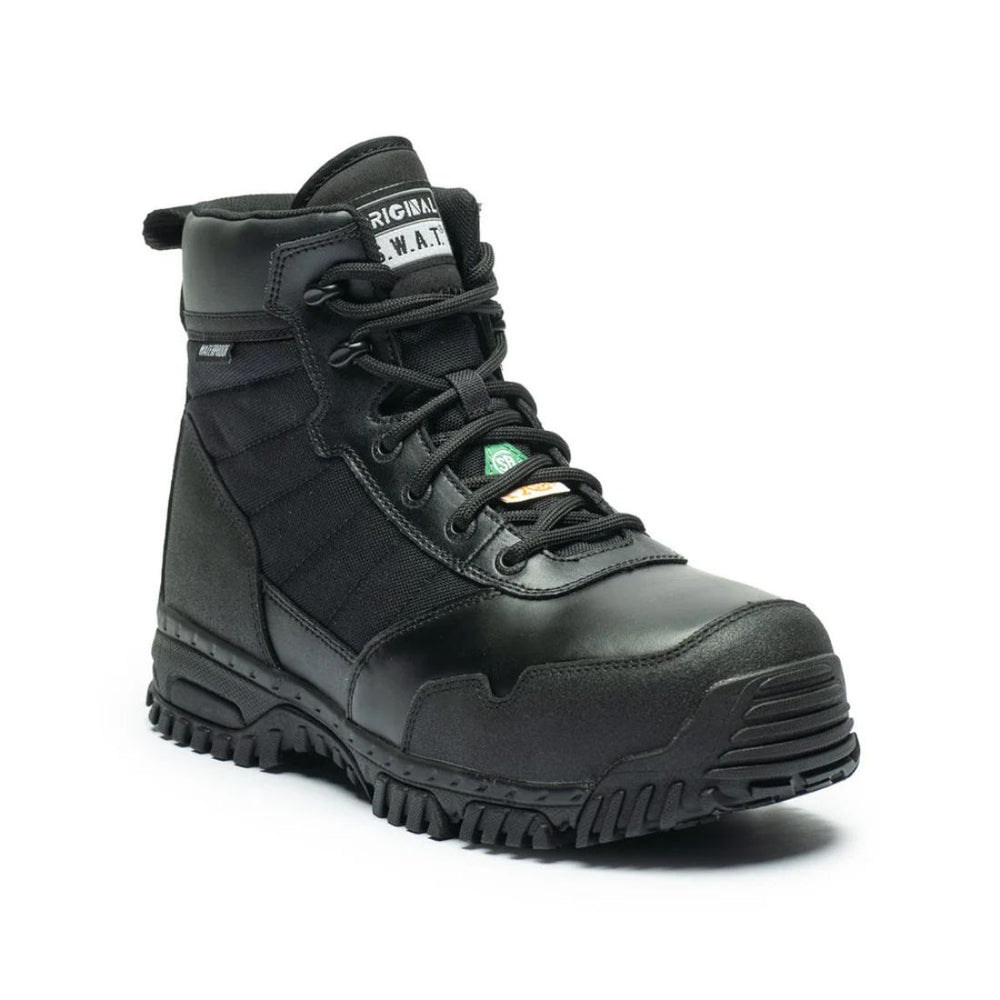 Original SWAT Classic FX 225601 Men's 6" WP Composite Toe Work Boot with Side Zip
