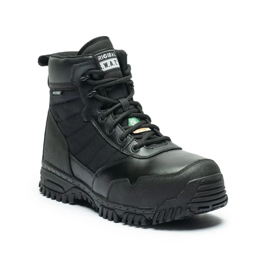 Original SWAT Classic FX 225601 Men's 6" WP Composite Toe Work Boot with Side Zip
