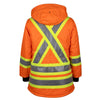 P&F Women's High-Visibility Winter Work Parka PF400 - Orange