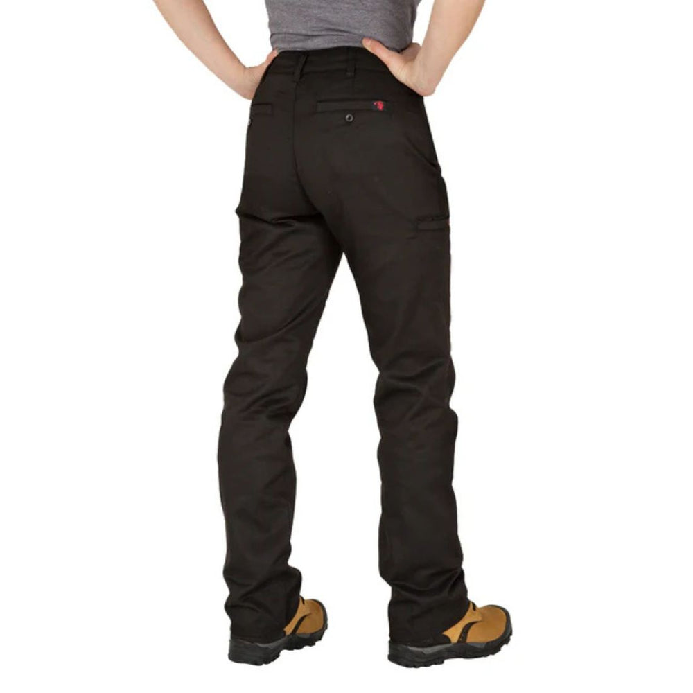 P&F Women's Stretch 5 Pocket Work Pants PF805-11 - Black