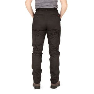 P&F Women's Stretch Cargo Work Pants PF820 - Black