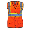 P&F Women's High Visibility Safety Vest PF760 - Orange
