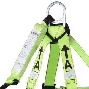 Peakworks Harness/Lanyard Integral Combo 110-220 lb Capacity - 6' (1.8 m)