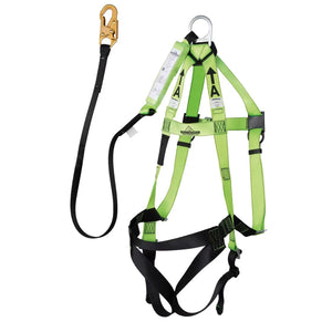 Peakworks Harness/Lanyard Integral Combo 110-220 lb Capacity - 6' (1.8 m)