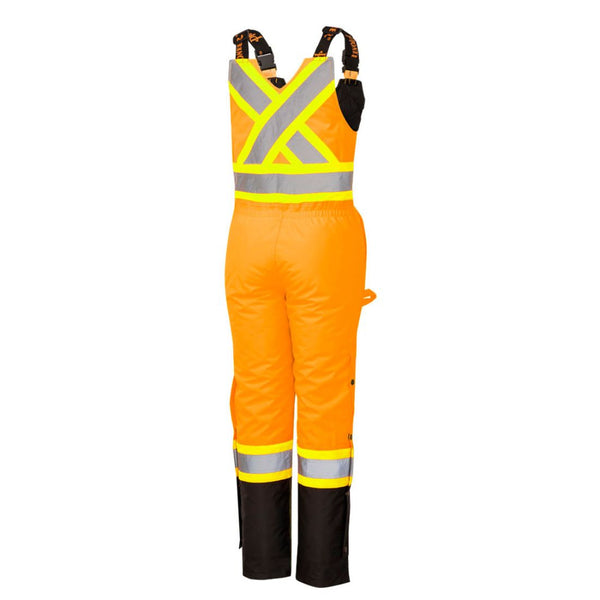 Pioneer Women's Hi-Vis Waterproof Safety Bib Overall 5040BBW