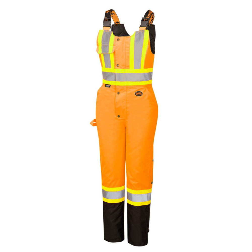Pioneer Women's Hi-Vis Waterproof Safety Bib Overall 5040BBW