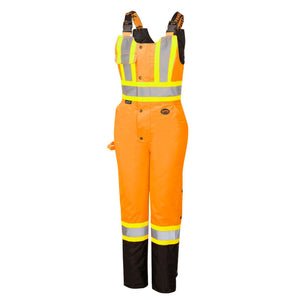 Pioneer Women's Hi-Vis Waterproof Safety Bib Overall 5040BBW
