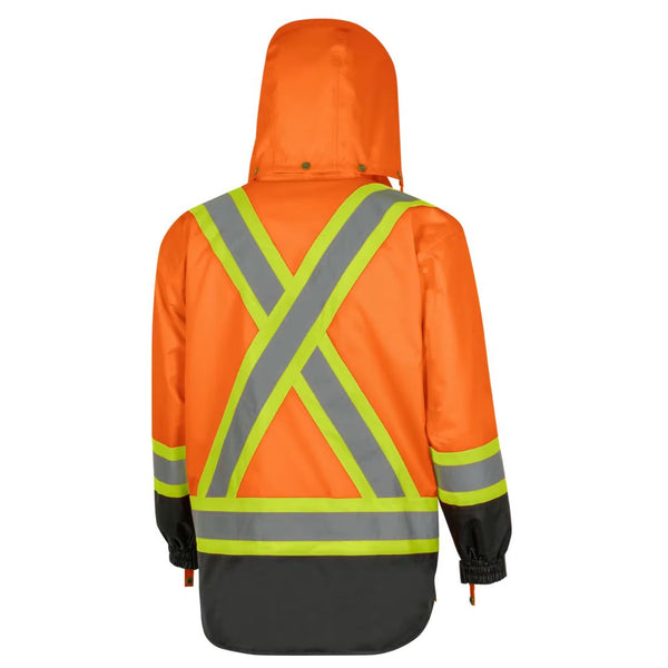 Pioneer Yukon Men's 7-in-1 HI VIS Waterproof Winter Parka 5056 - Orange