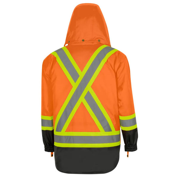 Pioneer Yukon Men's 7-in-1 HI VIS Waterproof Winter Parka 5056 - Orange