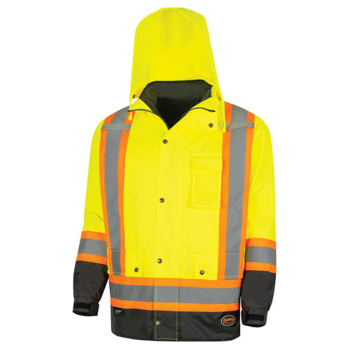 Pioneer Yukon Men's 7-in-1 HI VIS Waterproof Winter Parka 5057 - Yellow