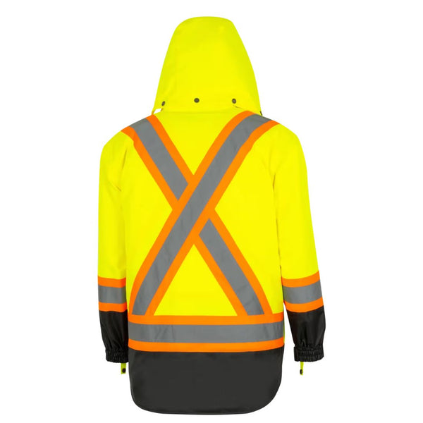 Pioneer Yukon Men's 7-in-1 HI VIS Waterproof Winter Parka 5057 - Yellow