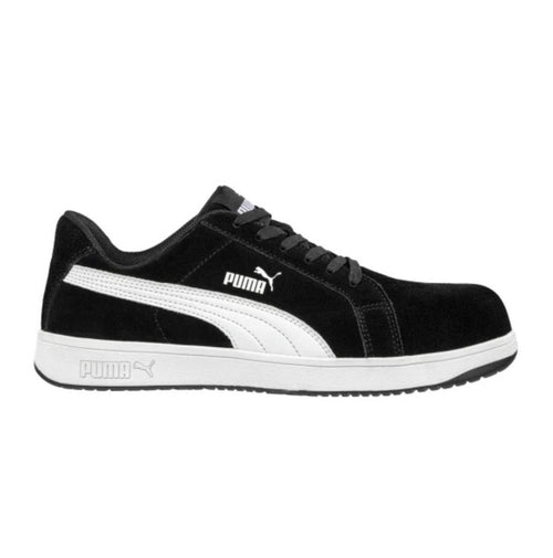 Puma Work Iconic Men's Composite Toe Athletic Work CSA Shoe 640013 - Black/White