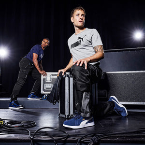 Puma Work Iconic SD Men's Composite Toe Athletic Work CSA Shoe 640023 - Navy