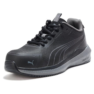 Puma Work Slide Men's Composite Toe Athletic Work CSA Shoe 645143 - Black/Grey