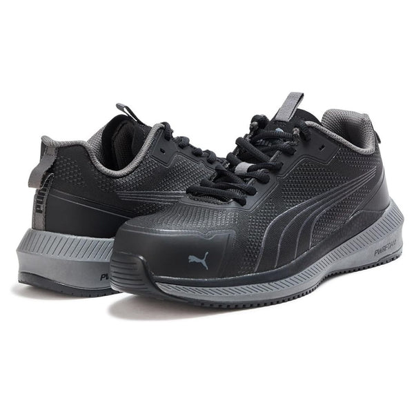 Puma Work Slide Men's Composite Toe Athletic Work CSA Shoe 645143 - Black/Grey