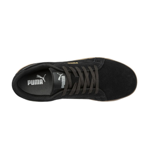 Puma Work Iconic Men's Composite Toe Athletic Work CSA Shoe 640323 - Black/Gum Sole