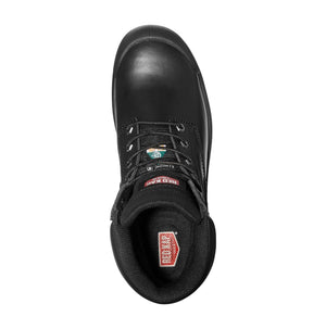 Red Kap Barrett Men's 6" Steel Toe Waterproof Work Safety CSA Boot 1036BK - Black