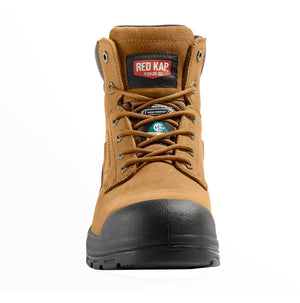 Red Kap Barrett Men's 6" Steel Toe Waterproof Work Safety CSA Boot 1036BN - Brown