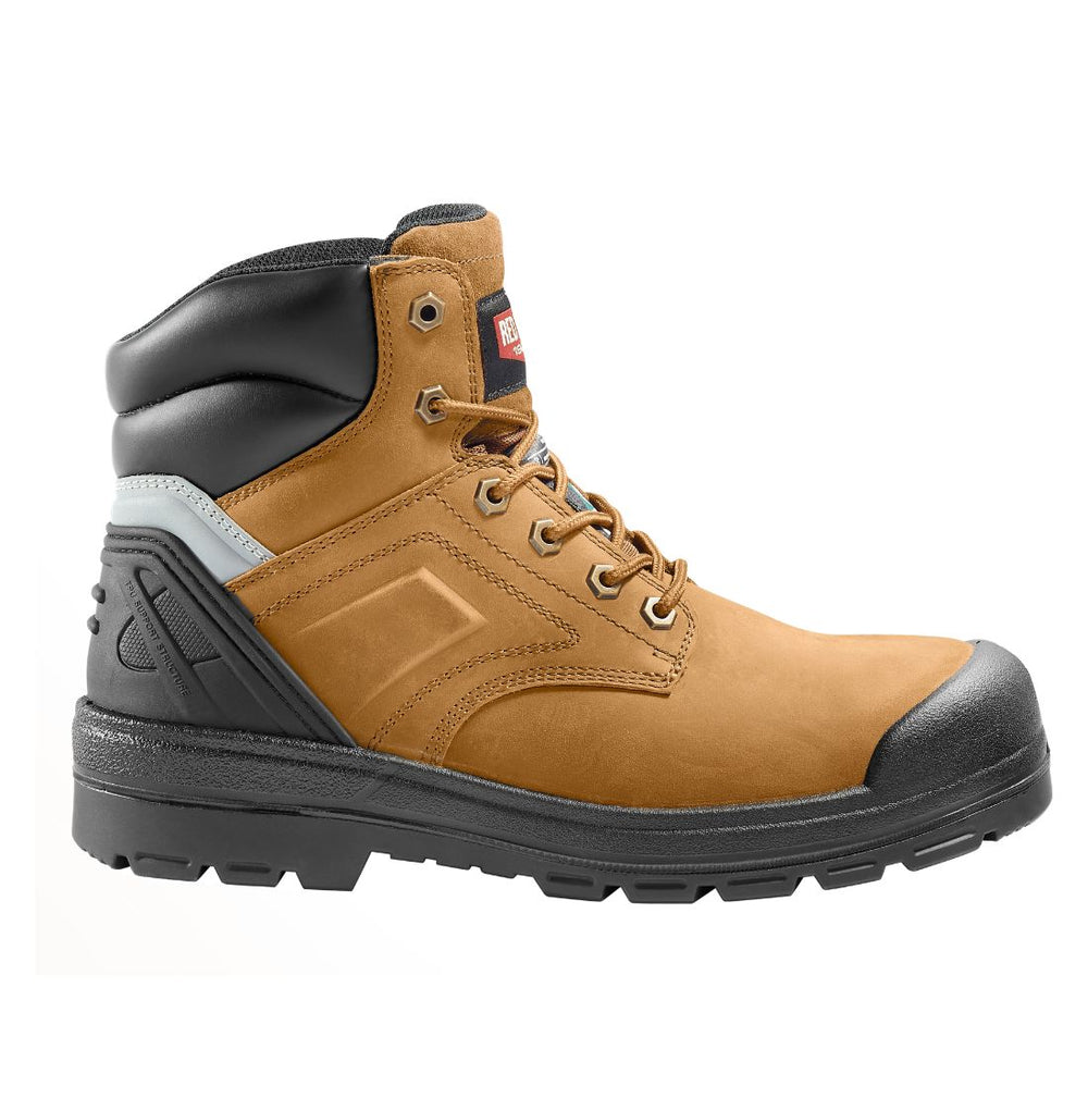 Red Kap Barrett Men's 6" Steel Toe Waterproof Work Safety CSA Boot 1036BN - Brown