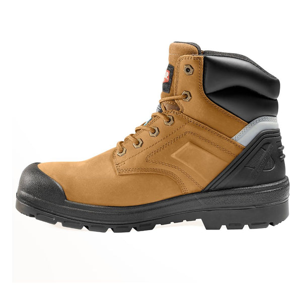Red Kap Barrett Men's 6" Steel Toe Waterproof Work Safety CSA Boot 1036BN - Brown