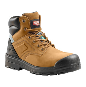 Red Kap Barrett Men's 6" Steel Toe Waterproof Work Safety CSA Boot 1036BN - Brown