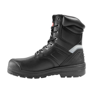 Red Kap Campbell Men's 8" Steel Toe Waterproof Work Safety CSA Boot 1037BK - Black