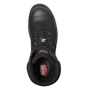 Red Kap Campbell Men's 8" Steel Toe Waterproof Work Safety CSA Boot 1037BK - Black
