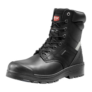 Red Kap Campbell Men's 8" Steel Toe Waterproof Work Safety CSA Boot 1037BK - Black